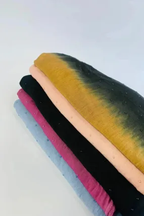 Ombre Dots Kashkha Jersey Hijab