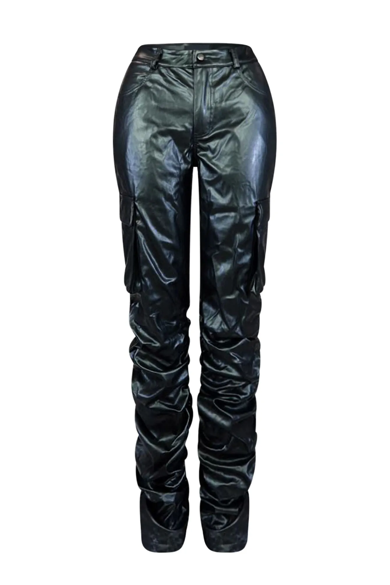 Owen Faux Ruched Baggy Cargo Pants
