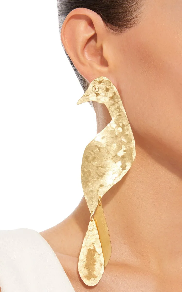 Peacock Earrings