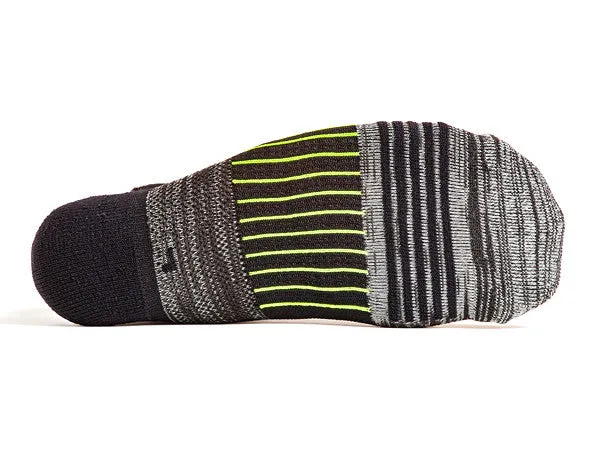 Q5 No Show Socks for Runners (Charcoal)
