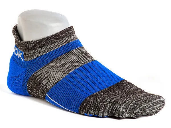 Q5 No Show Socks for Runners (Charcoal)