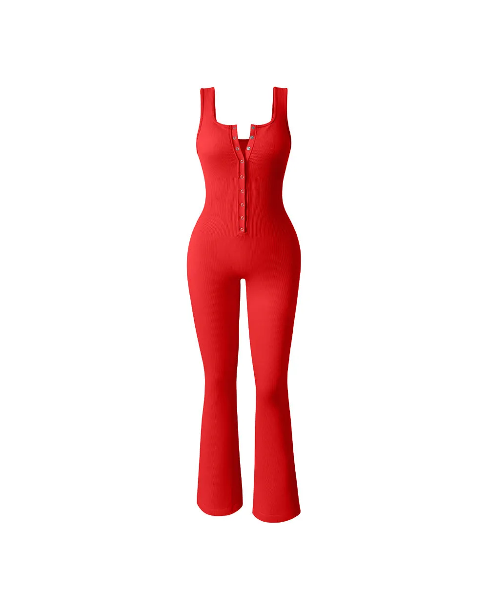 Ribbed Bell Bottoms  Flare Jumpsuits
