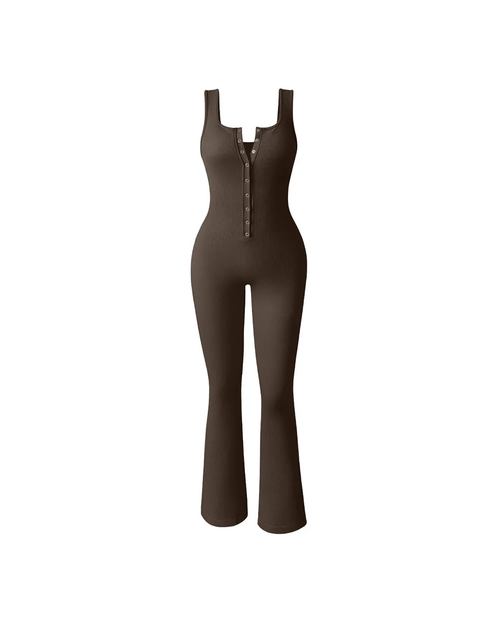 Ribbed Bell Bottoms  Flare Jumpsuits