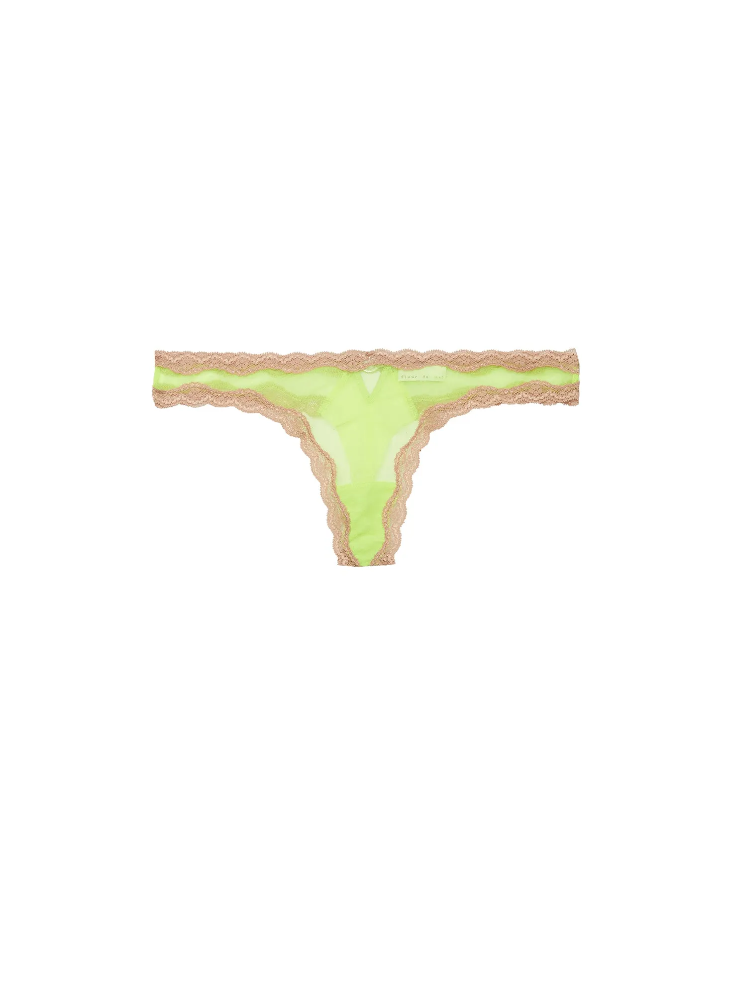 Sheer Tulle Thong