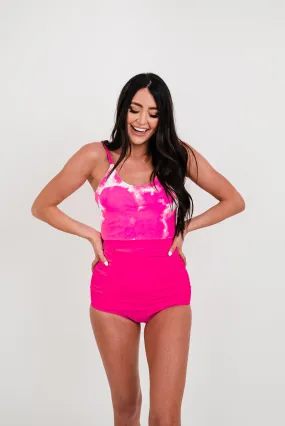 Sun Baked Bottoms | Neon Pink