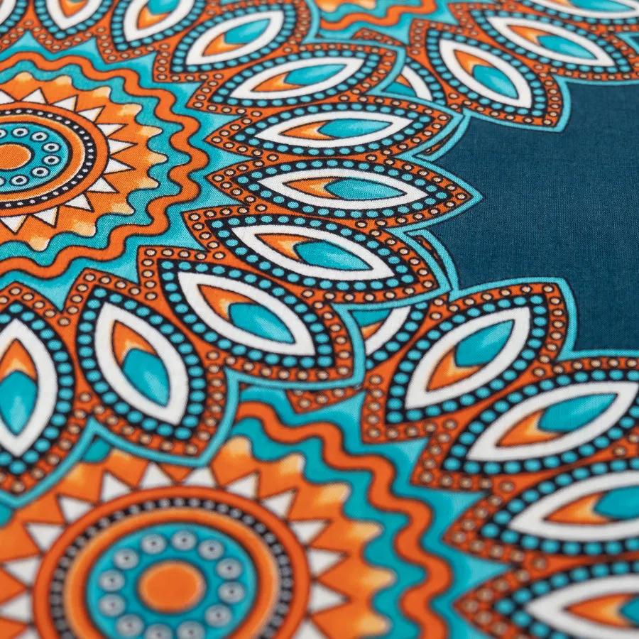 Teal Lotus Pants