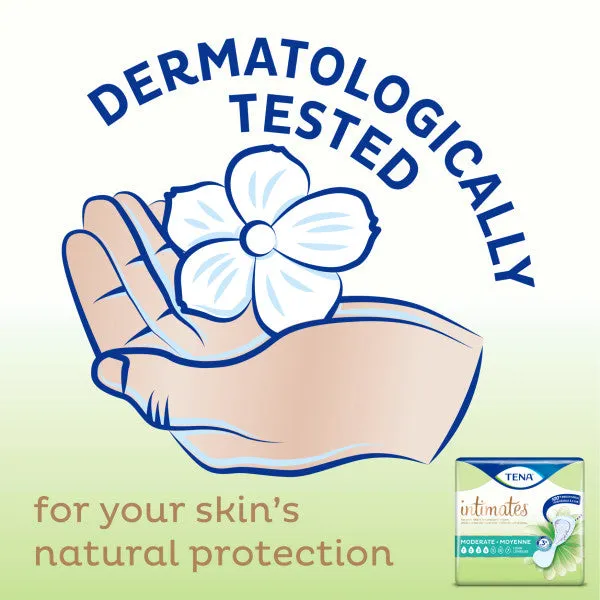 TENA New Moderate Thin Pads Long