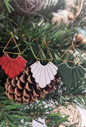 The Bianca | Dangle Earrings | Earrings | Polymer Clay Earrings | Christmas