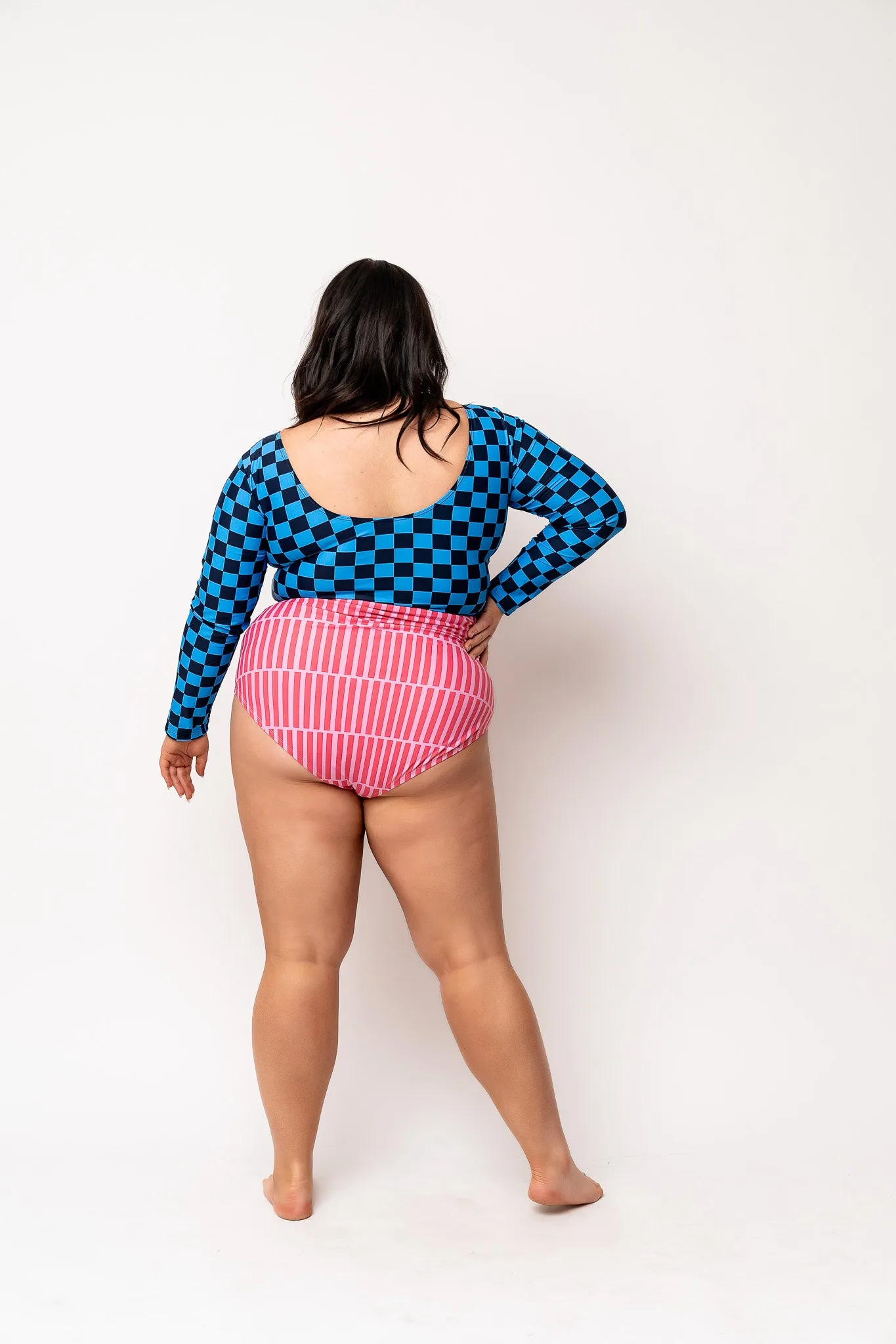 Vacationer Bottom | Pink Stripe