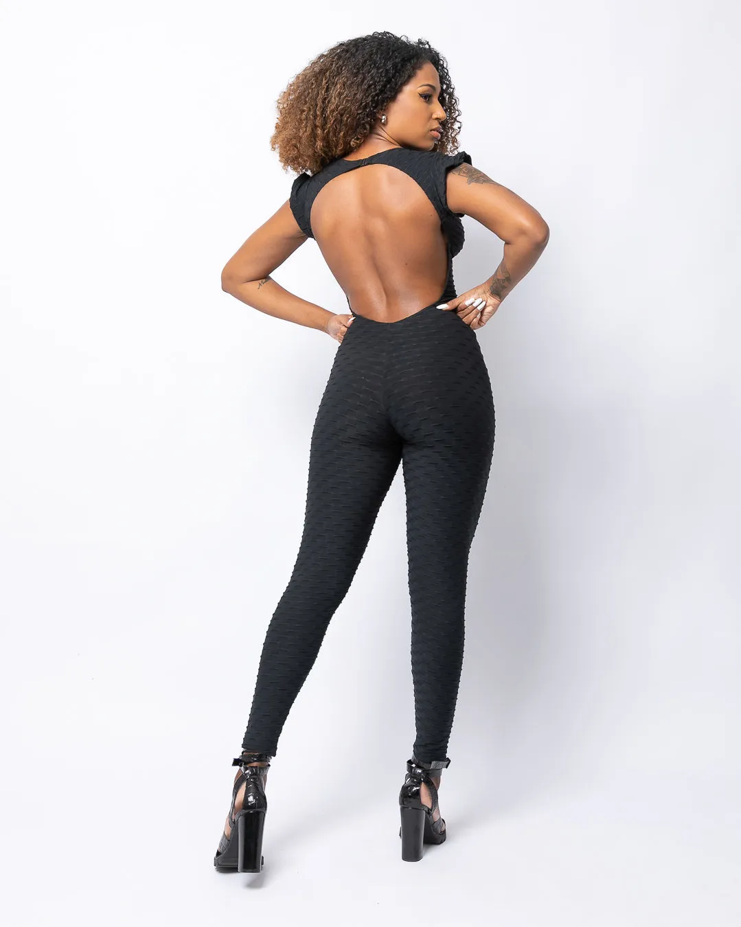 Valentina Black Jumpsuit