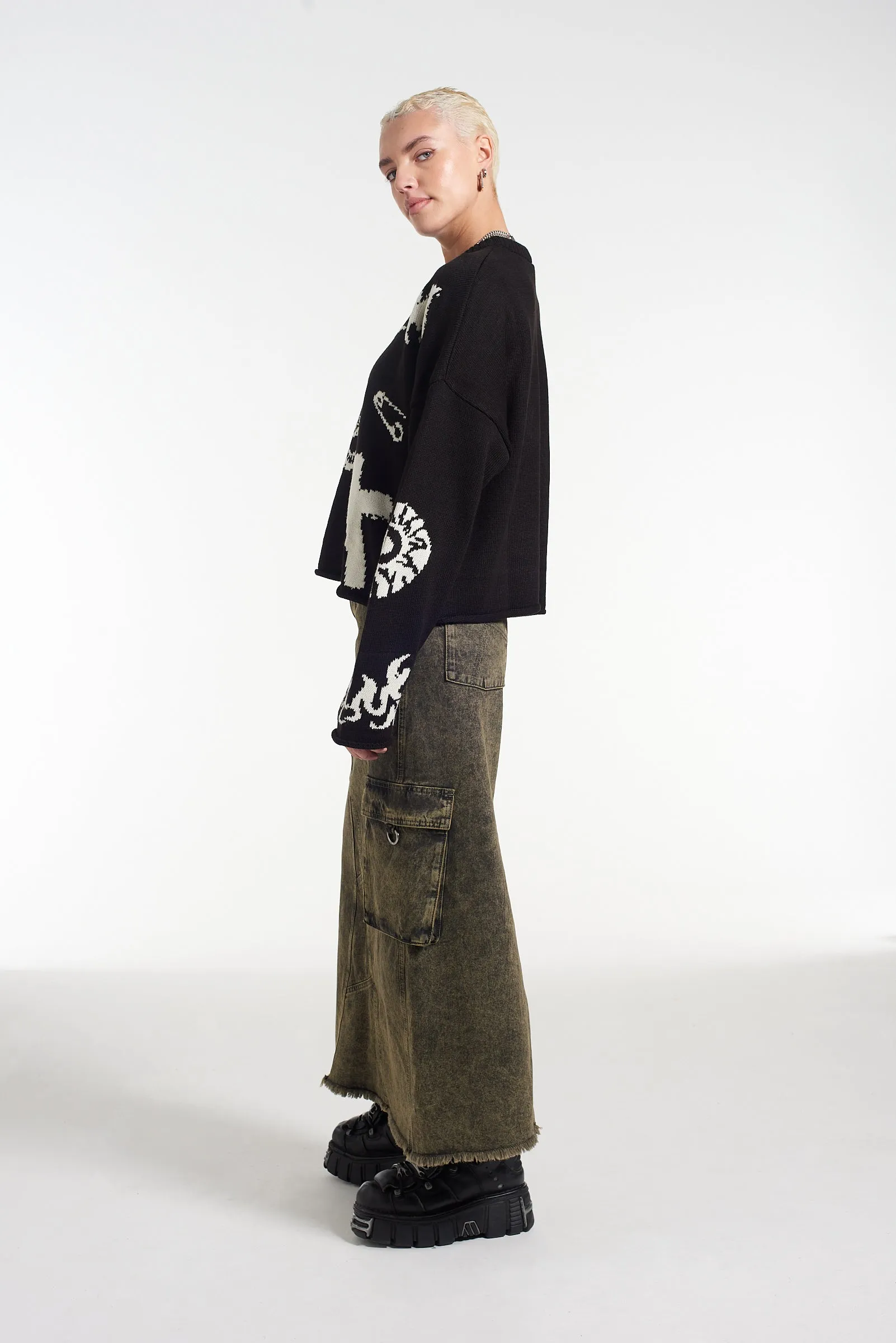 Vandal Knit Black