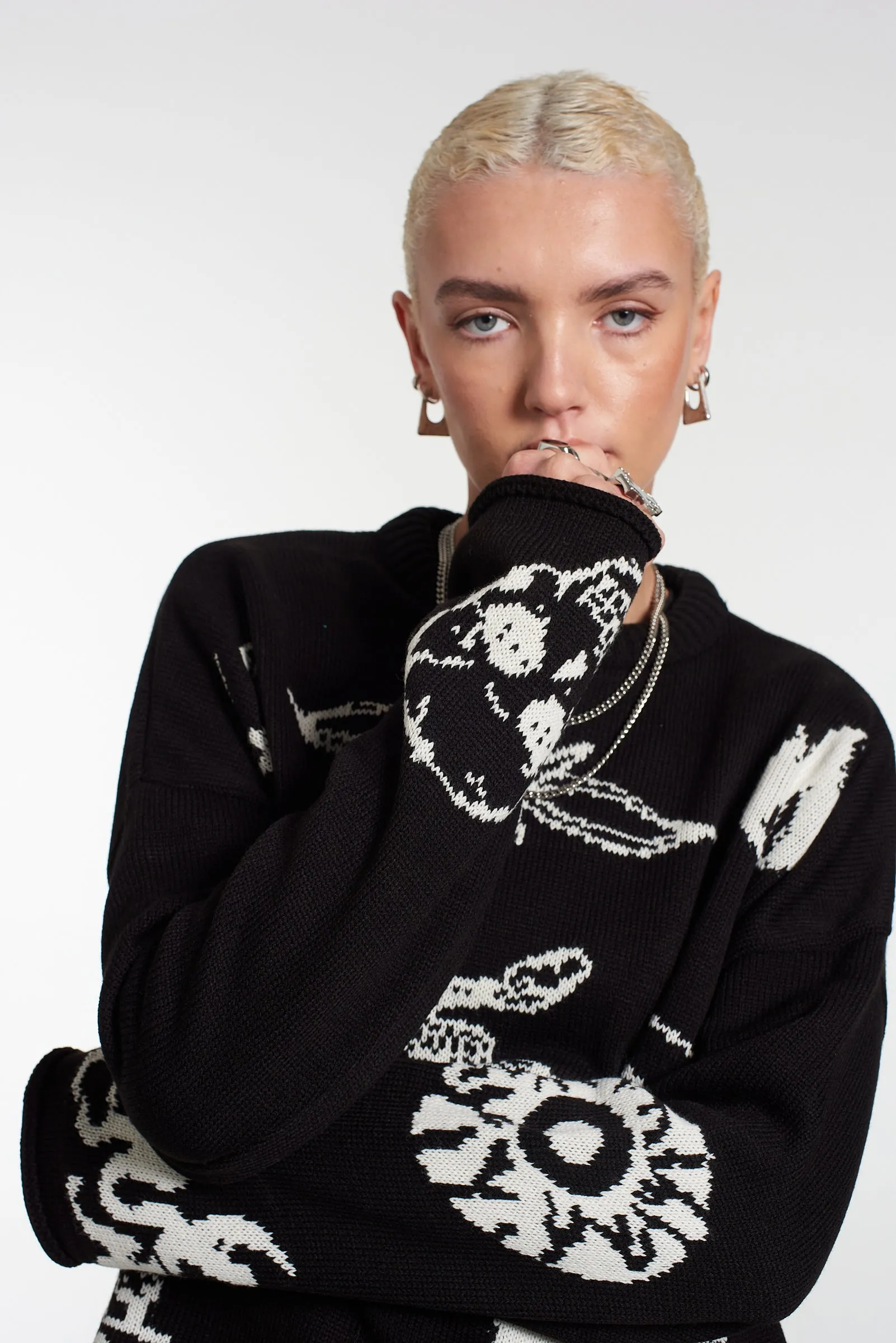Vandal Knit Black