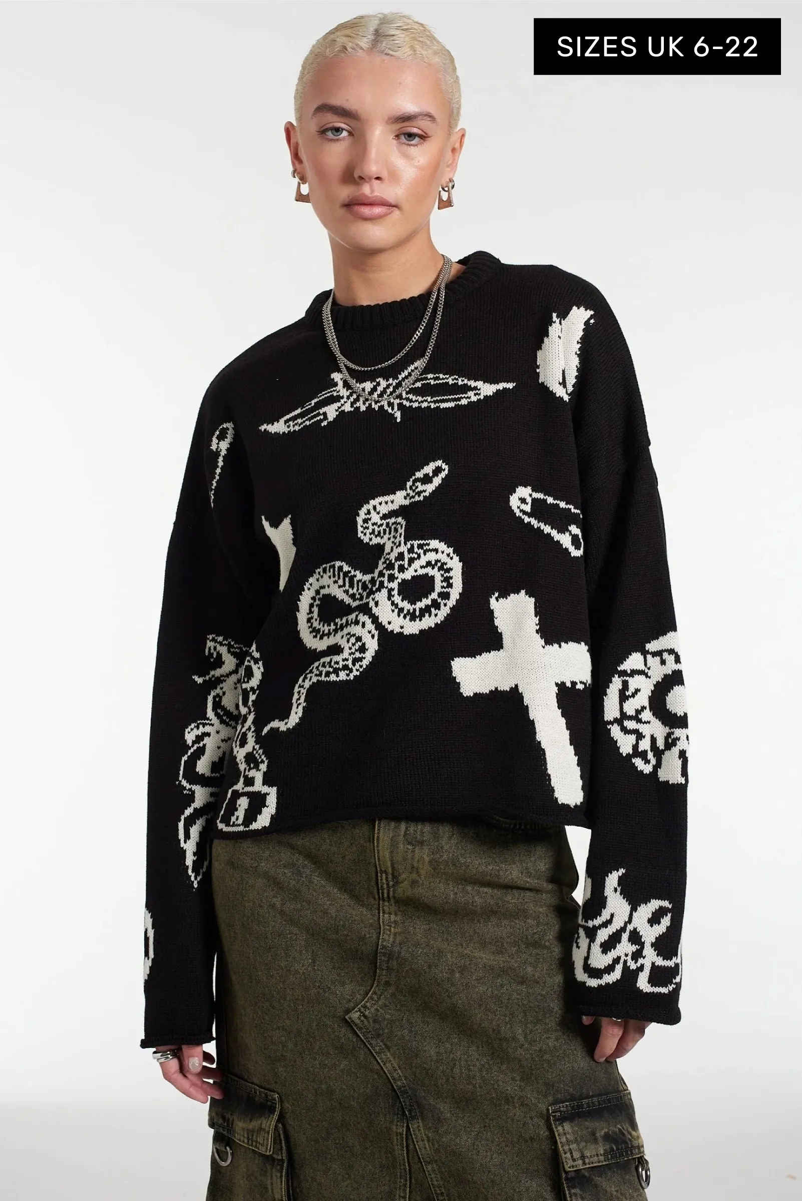 Vandal Knit Black